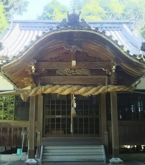 菅沢町　河内神社に行ってみました